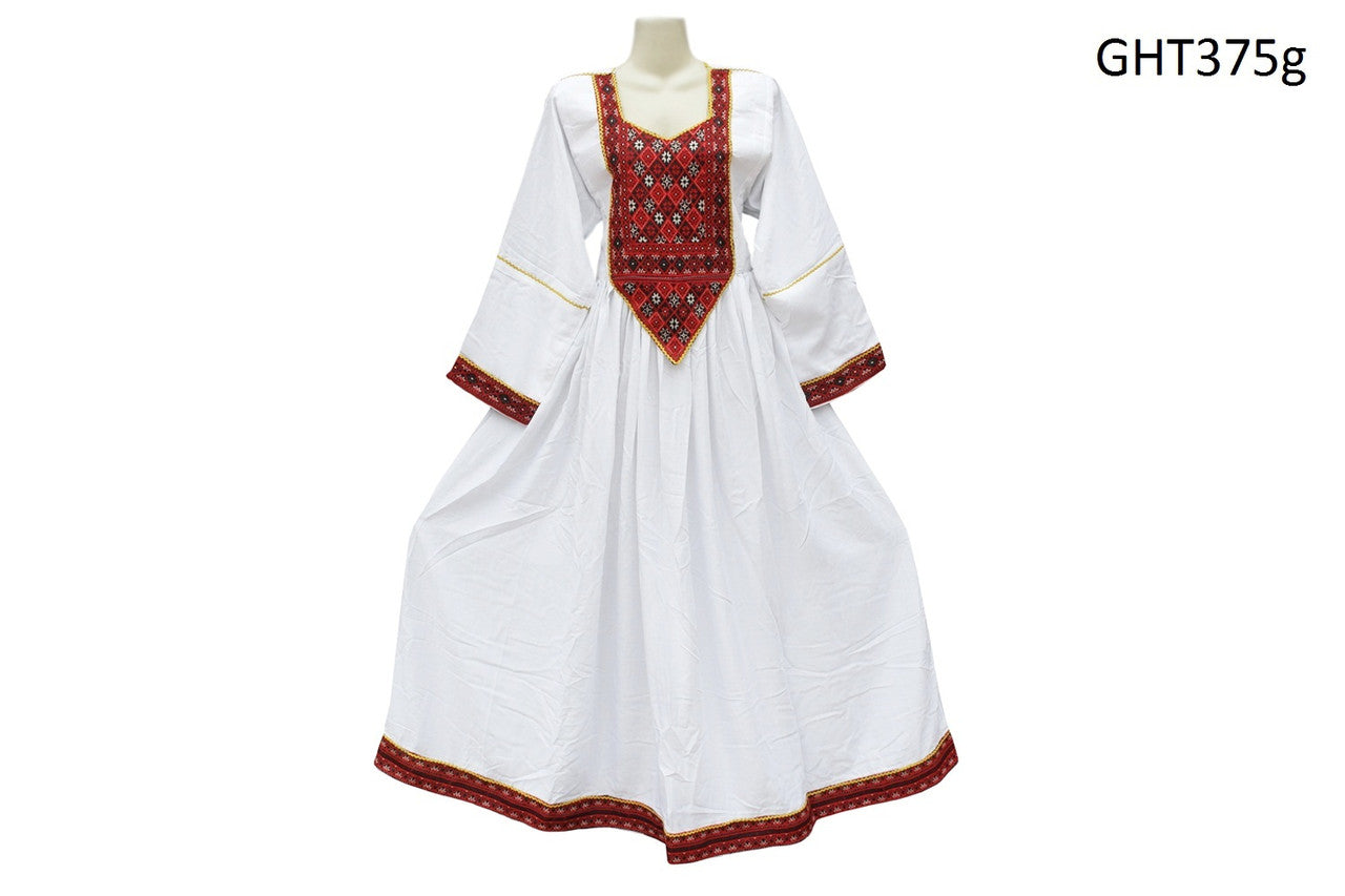 Afghan Clothes In White Color  Wedding Dresses