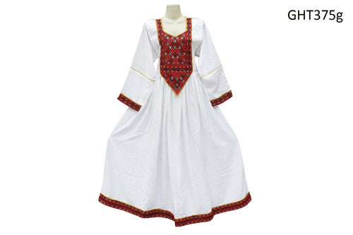 Afghan Clothes In White Color  Wedding Dresses