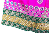 Muslim Wedding Gown Islamic Bridal Wear Pink Color With Lace Work