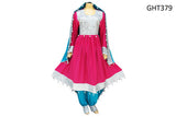 Muslim Bridal Wear In Pink Color Mulimah Fashion Afghani Dress