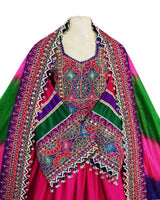 Afghani Bridle Hand Embroidered Dress