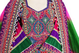 Afghani Bridle Hand Embroidered Dress