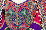Afghani Bridle Hand Embroidered Dress