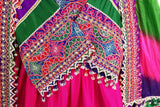 Afghani Bridle Hand Embroidered Dress