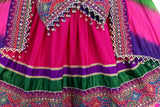 Afghani Bridle Hand Embroidered Dress