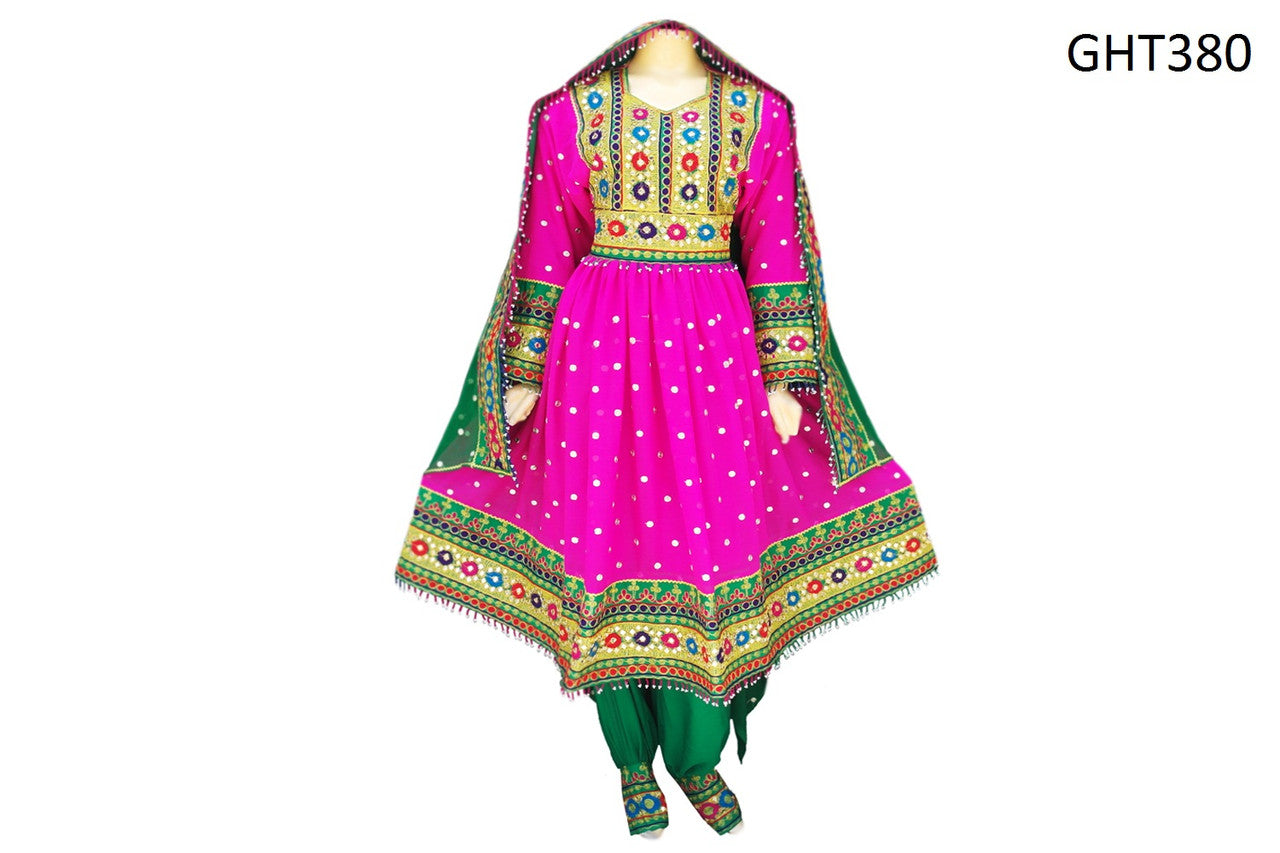 Arabic Wedding Dress In Pink Color Afghani Dress Beach Wedding Dresses