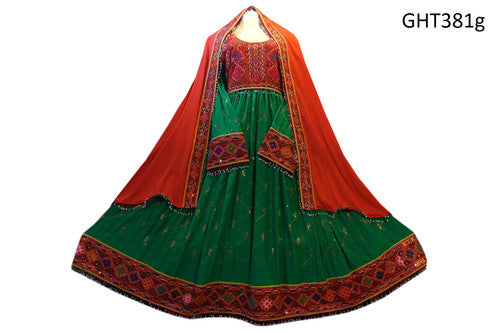 Muslim Wedding Gown In Green Color Wedding Dresses