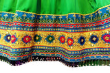 Afghani Dress In Red Color With Mirrors Work Islamic Wedding Dresses
