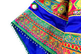 Afghan Gown In Blue Color