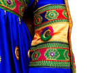 Afghani Dress In Blue Color