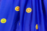 Afghani Dress In Blue Color