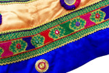 Afghani Dress In Blue Color
