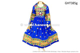 Afghani Dress In Blue Color
