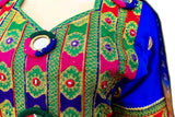 Afghani Dress In Blue Color