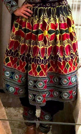 Afghan Clothing Pathani Dress In Multi Color Choli Cloth Hijab Fashion