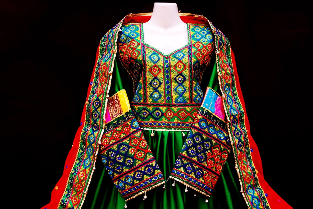 afghani dress