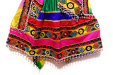Afghani Dress In Green Color With Beautiful Embroidery And Beads Work