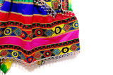 Afghani Dress In Green Color With Beautiful Embroidery And Beads Work
