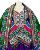 Afghan Bridle Long Dress