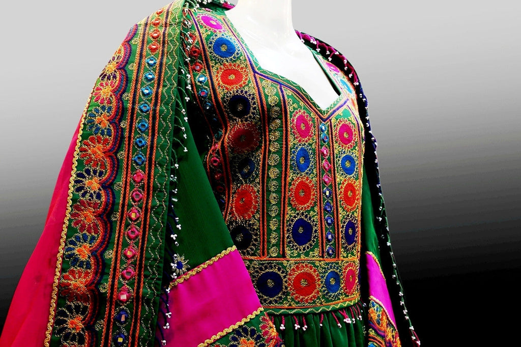 afghani dress