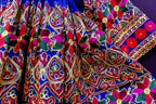 afghan clothes in jolay choli cloth