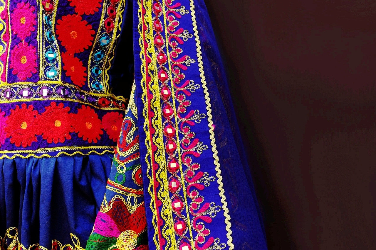 afghan muslim women formal clothes