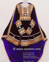 Afghan High-Low Dress – Velvet