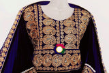 Afghan High-Low Dress – Velvet
