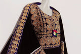 Afghan High-Low Dress – Velvet