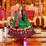 Afghani Dress In Green Color Muslim Wedding Dresses Hijab Fashion