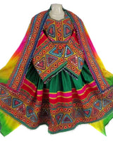 Hand Embroidered Bridal Afghan Dress