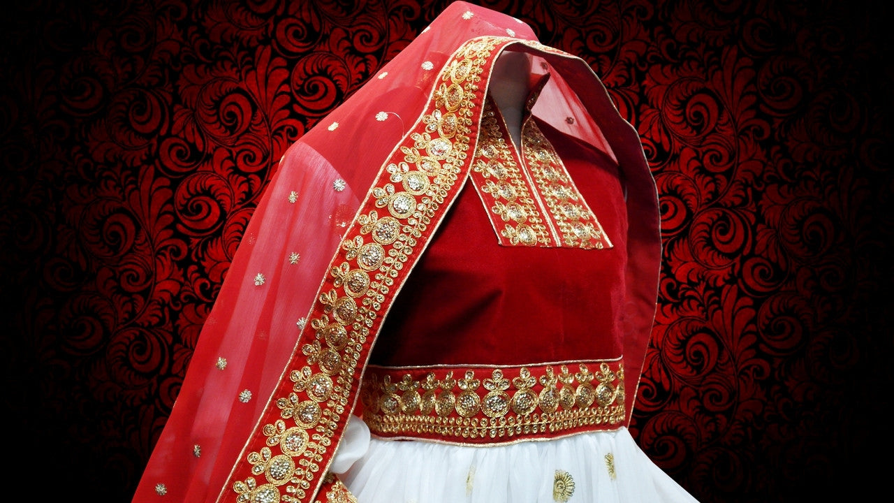 pashtun bridal frock