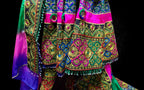 pashtun women long dress
