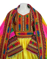 Afghan Bridal Embroidered Frock