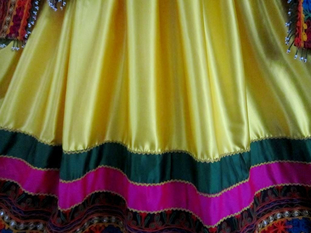 Beautiful High Quality Fabric Afghan Dresses
