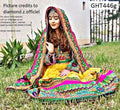 Afghan Fashion Gown In Yellow Color Pathani Clothes For Nikah Event