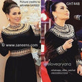 Buy Afghan Singer Aryana Sayeed Dress In Black Color Pashtun Bridal Clothes