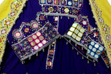 Afghan Bridal Dress With Mirror Embroidery