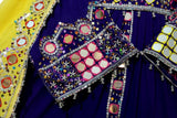 Afghan Bridal Dress With Mirror Embroidery