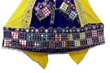 Afghan Bridal Dress With Mirror Embroidery