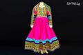 Pashtun Singer Clothes In Pink Color Muslimah Fashion Afghan Gown