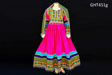 Pashtun Singer Clothes In Pink Color Muslimah Fashion Afghan Gown