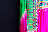 Pashtun Singer Clothes In Pink Color Muslimah Fashion Afghan Gown