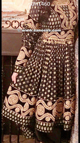 Persian Bridal Clothes Afghani Dress In Black Color Hijab Fashion