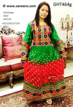 afghan clothes, pashtun bridal dress, muslim nikah frock