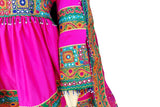 Pathani Dress In Pink Color Muslim Nikah Clothes With Mirrors Work