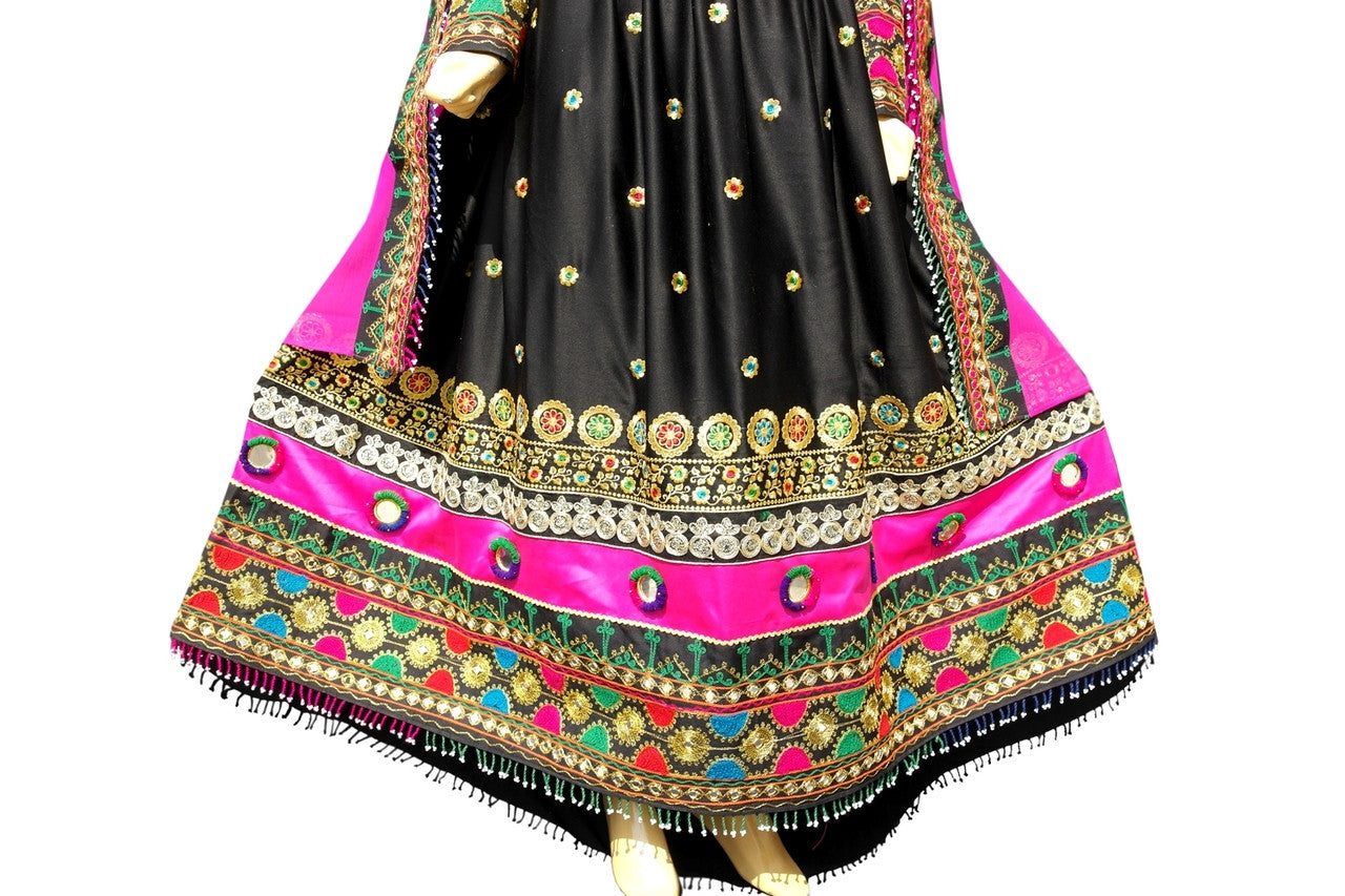 pashtun bridal frock