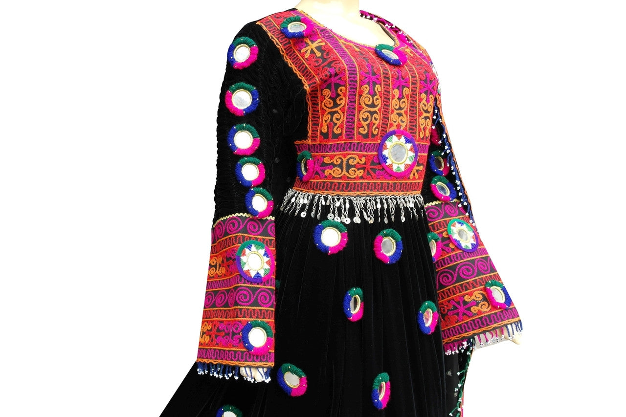 pashtun bridal frock