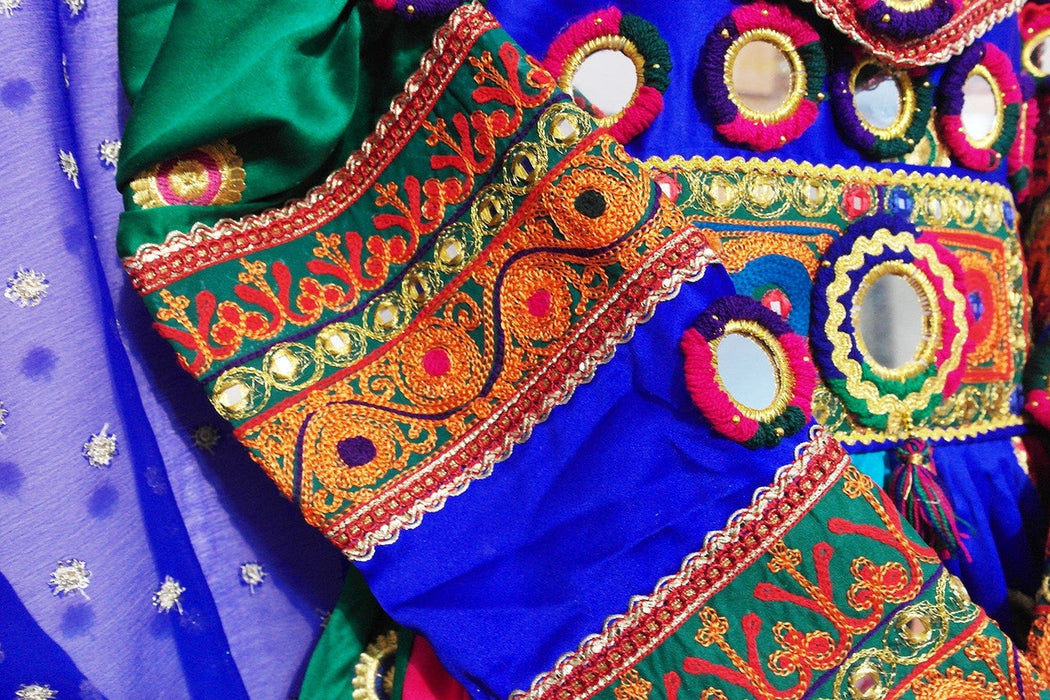 pashtun bridal frock