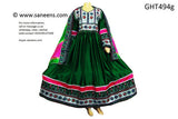 Buy New Afghani Dress In Green Color Pathani Clothes In Satin Fabric